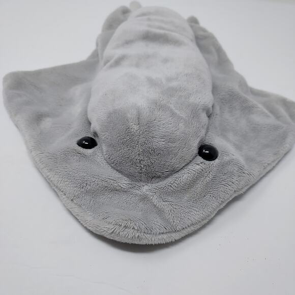 CalToy Stingray Gray 10" Hand Puppet - Picture 2 of 6